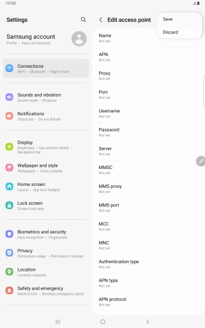 Press Save. Press Save.