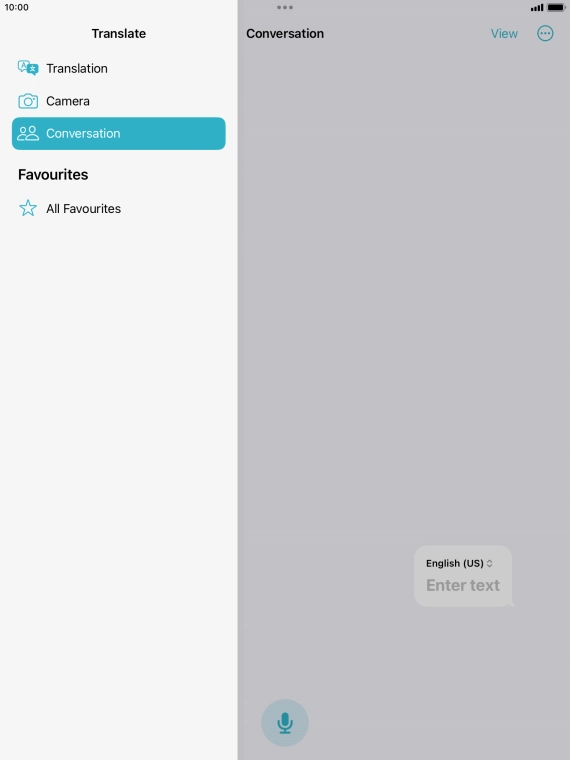 Press anywhere on the screen.