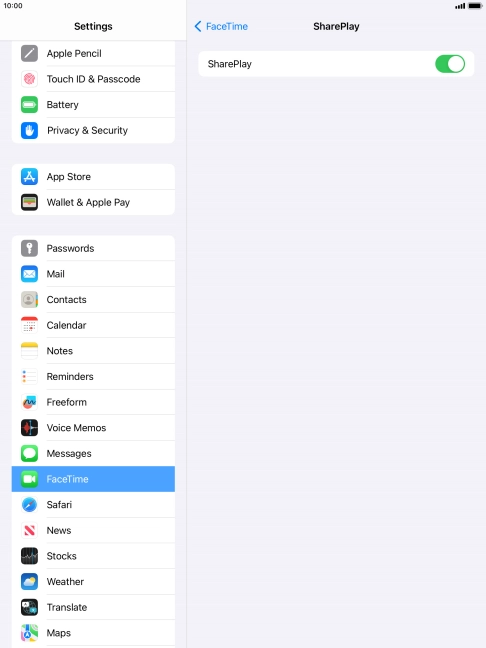Press the indicator next to Press the indicator next to