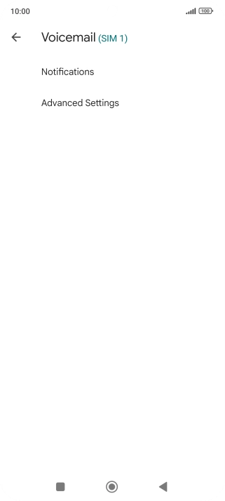 Press Advanced Settings. Press Advanced Settings.