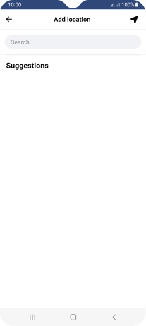 Press the search field and key in the required search word. Press the search field and key in the required search word.
