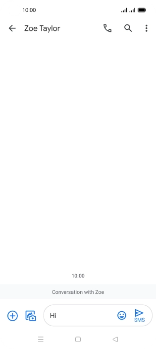 Press the gallery icon.