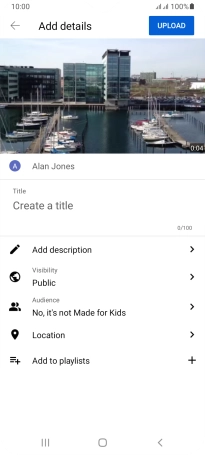 Press the field below
