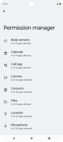 Press the required phone function. Press the required phone function.