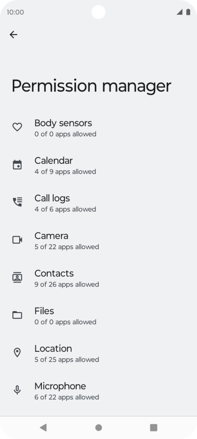 Press the required phone function. Press the required phone function.