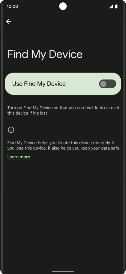 Press the indicator to turn on the function.