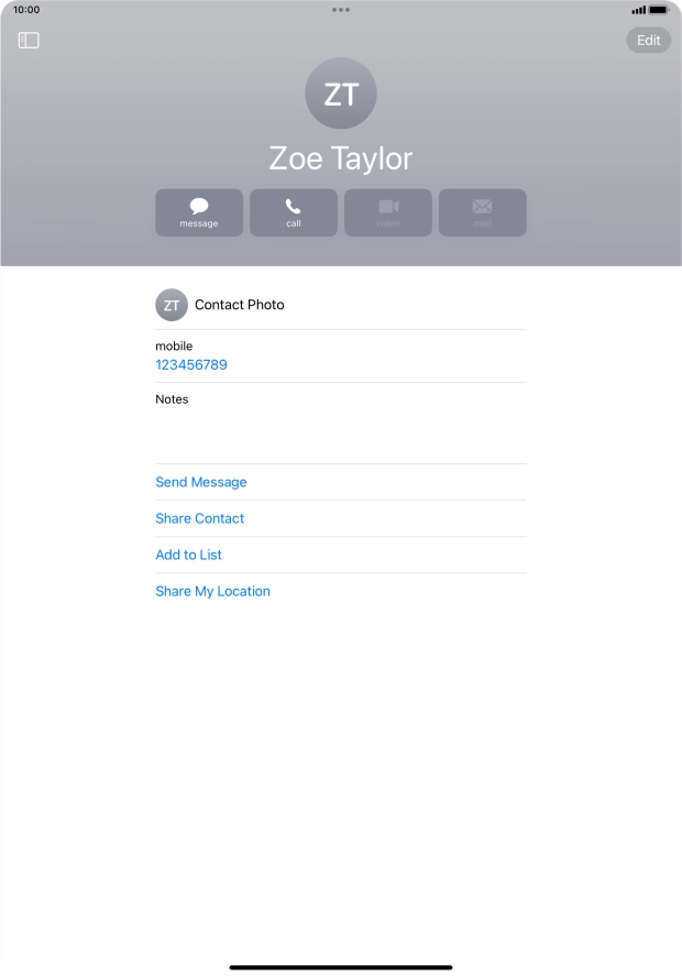 Slide your finger upwards starting from the bottom of the screen to return to the home screen.