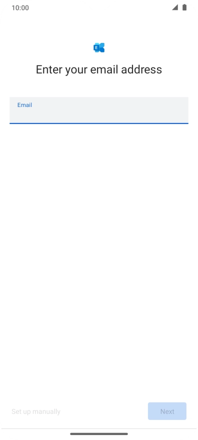 Press the field below 