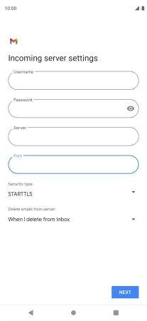 Press the drop down list below 