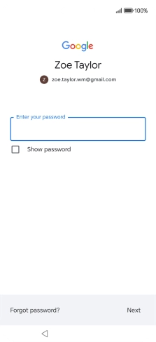 Press the field below 