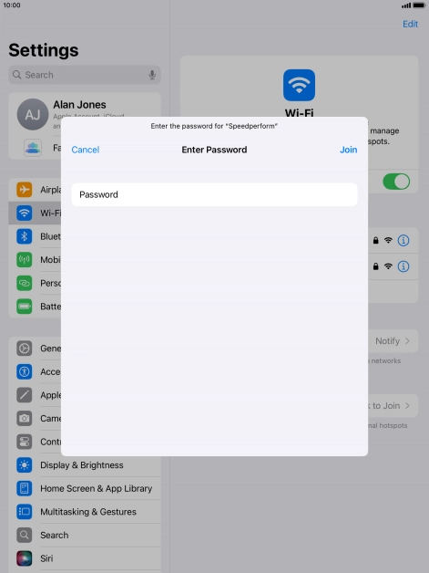 Press Join. Press Join.