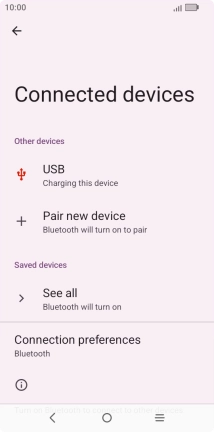 Press Pair new device.