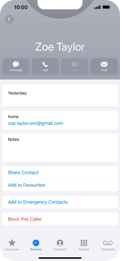 Press Block this Caller.