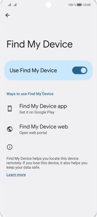 Slide your finger upwards starting from the bottom of the screen to return to the home screen.