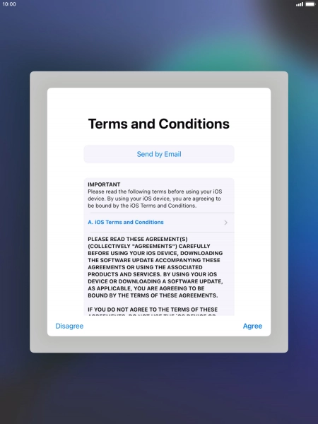 Press Agree. Press Agree.