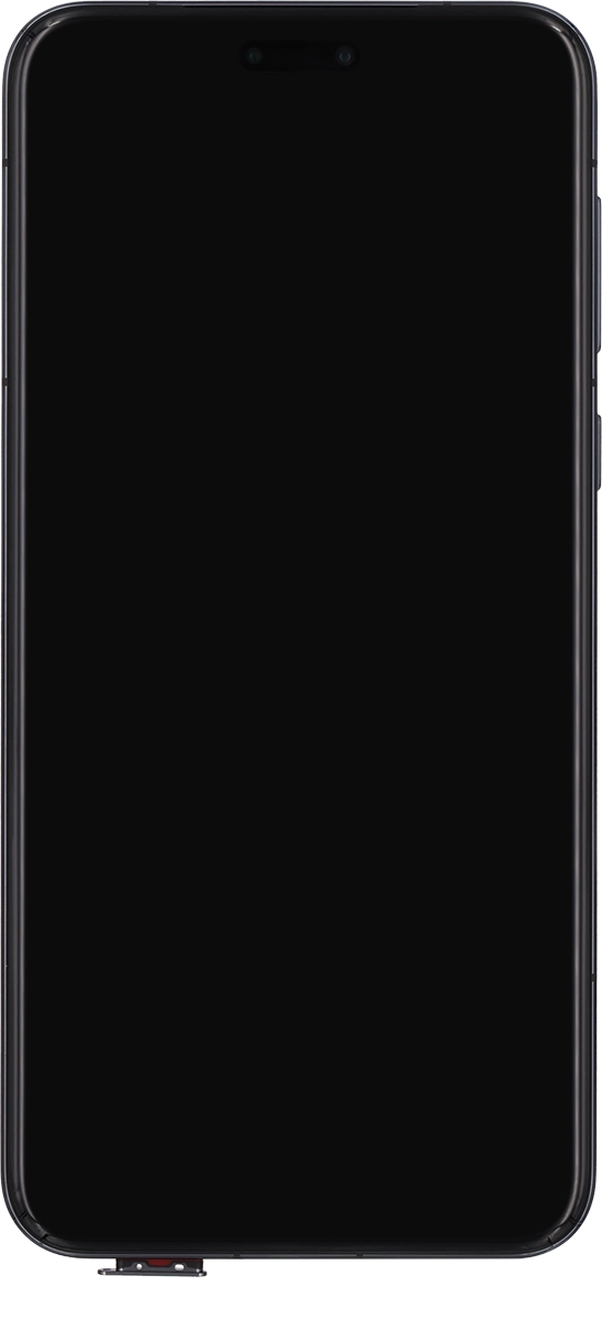 Remove the SIM holder from your phone.