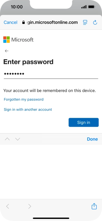 Press Sign in. Press Sign in.