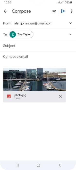 Press Subject and key in the required subject.