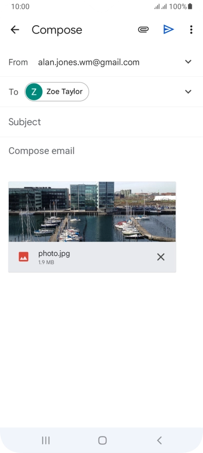 Press Subject and key in the required subject.