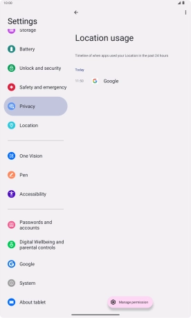 The total app activity for the selected function is displayed.