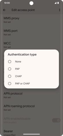 Press None. Press None.
