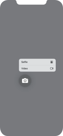 Press and hold the required function to see more actions.