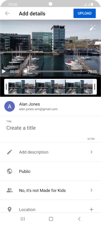 Press the field below