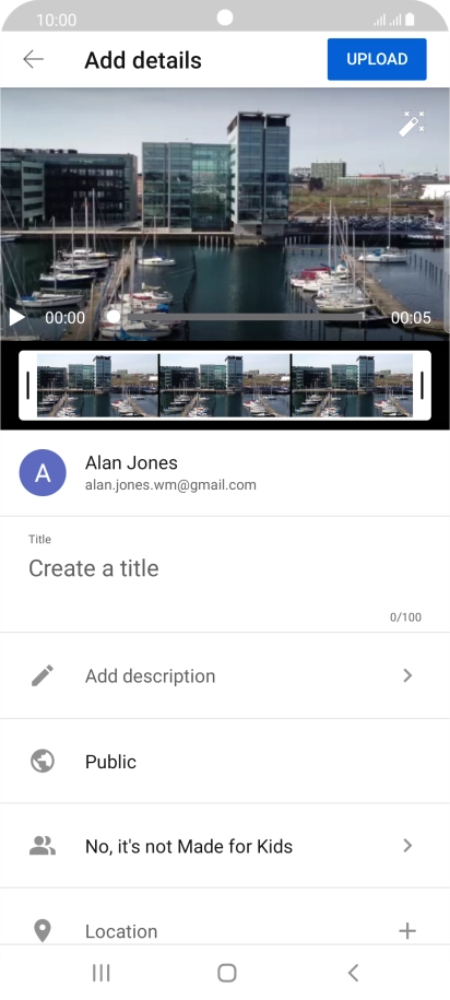 Press the field below