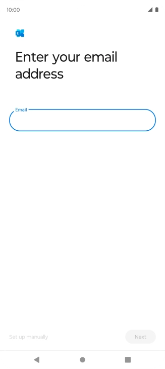 Press the field below 