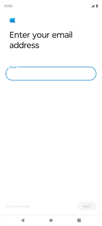 Press the field below 