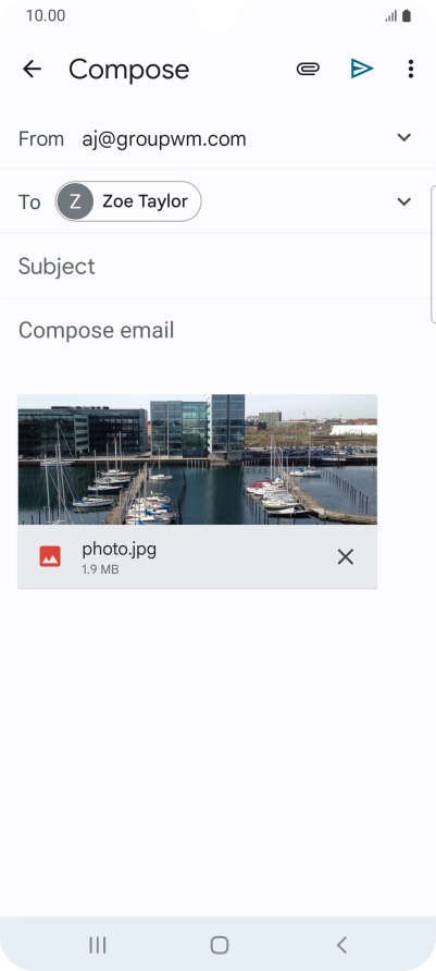Press Subject and key in the required subject. Press Subject and key in the required subject.