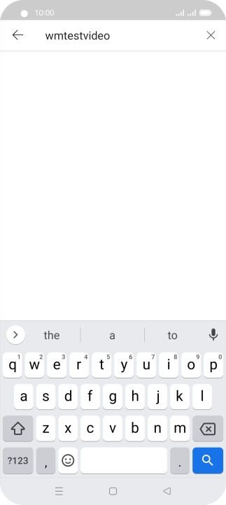 Key in the required search word and press the search icon. Key in the required search word and press the search icon.