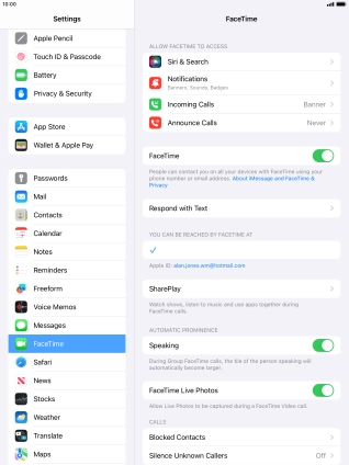Press the indicator next to Press the indicator next to