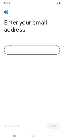 Press the field below 