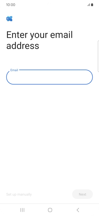 Press the field below 