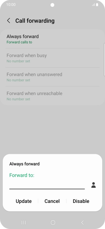 Press Disable. Press Disable.