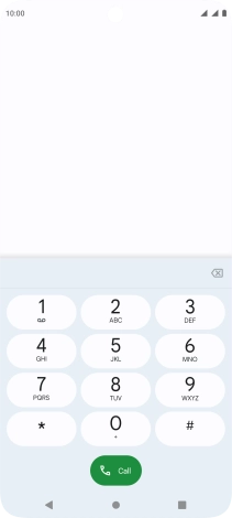 Press and hold number key 1.