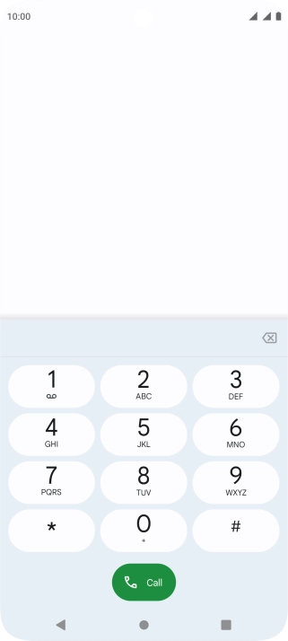 Press and hold number key 1.