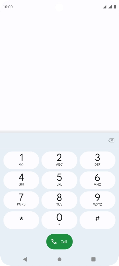 Press and hold number key 1.