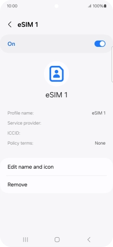Press the indicator to turn use of the price plan on or off.