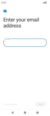 Press the field below 