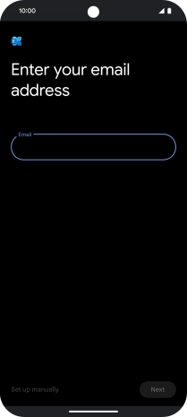 Press the field below 