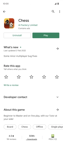 Slide your finger upwards starting from the bottom of the screen to return to the home screen.