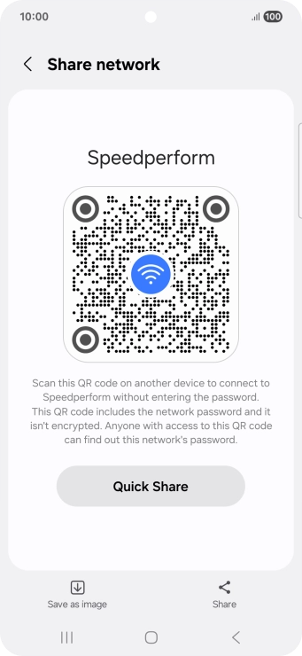 Place the QR code inside the camera frame on the other device to scan the code.