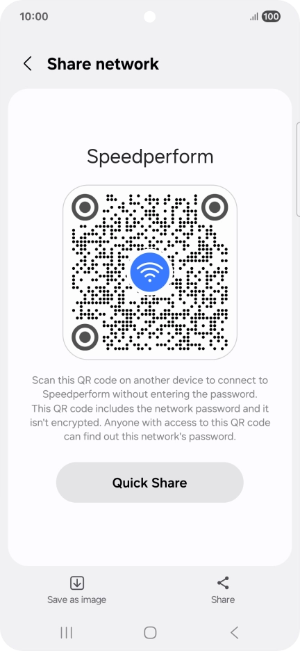 Place the QR code inside the camera frame on the other device to scan the code.