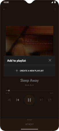 Press CREATE A NEW PLAYLIST.