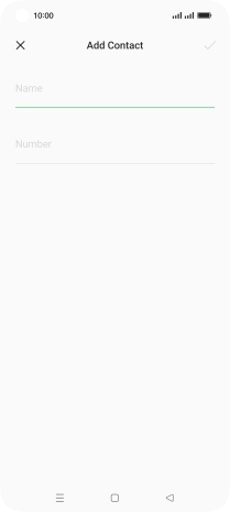 Press Name and key in the required name. Press Name and key in the required name.