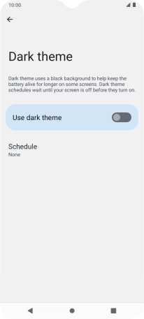 Press the indicator next to Press the indicator next to
