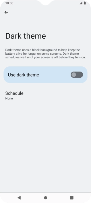 Press the indicator next to Press the indicator next to
