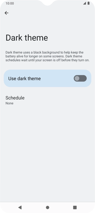 Press the indicator next to Press the indicator next to
